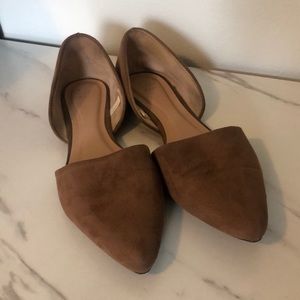 a new day D'orsay Slip On Flats - Camel